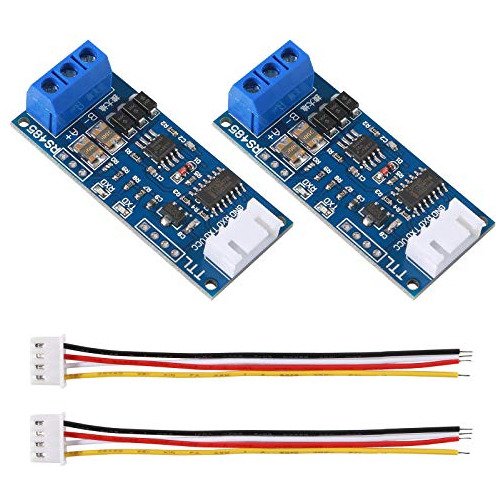 Kit De 2 Módulos De Adaptador Ttl Rs485 3.3v 5v 485 Se...