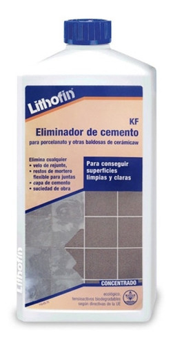 Lithofin Kf Eliminador De Cemento 1 L