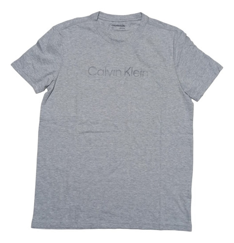 Playera Calvin Klein Hombre Gris Mod 403g223