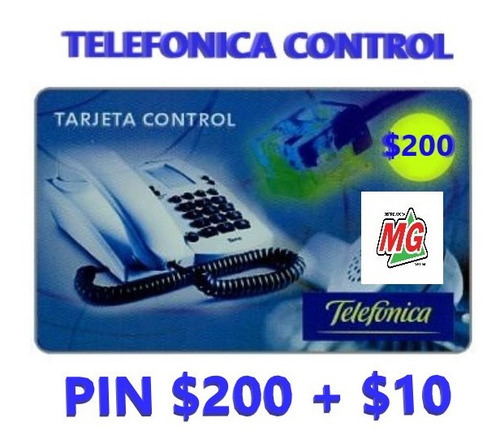 Tarjeta Pin Control Movistar Control Geo $200 Entrega Ya!