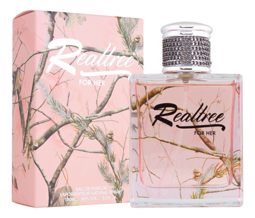 Realtree Eau De Parfums Spray Para Ella, 3.4 Onzas Líquida.