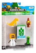 Comprar Pack X5 Figuras Minecraft Coleccionables Original Mc2040