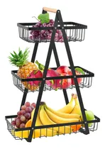 Comprar Frutero 3 Niveles Cesta Moderna Decoracion Cocina Rondon Color Varios