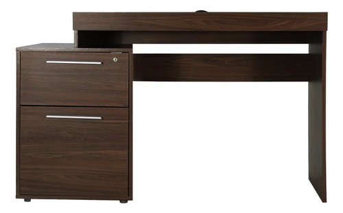 Escritorio De Madera Melamina Con Archivero 2 Gav. Suez 120