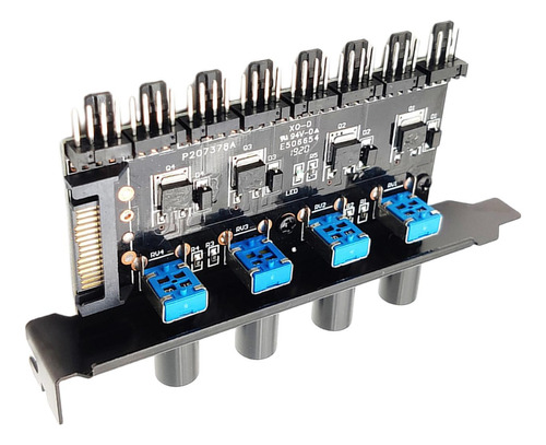 12v 1 A 3 8 Vías Caja De La Computadora Establecer F