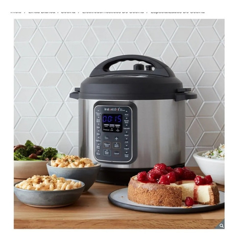 Olla De Presión Eléctrica 9 En 1, Instant Pot Duo Gourmet