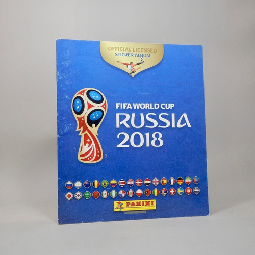 Álbum Mundial Estampillas Rusia 2018 Panini G2