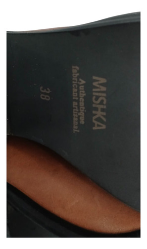 Botinetas De Cuero Vacuno Mishka Cómodas