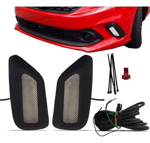 Kit Led Drl Luz Diurna Fiat Argo