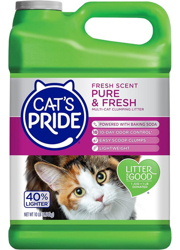 Cat's Pride Premium Lightweight Multi-cat Clumping Litter 10