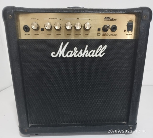 Amplificador Marshall Mg15cd 45watts