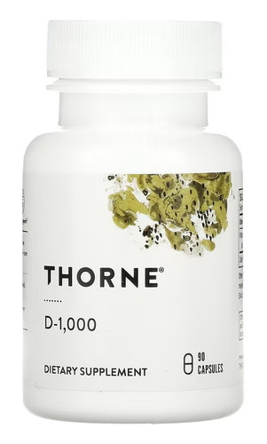 Thorne Vitamina D-1000iu X 90 Cáps