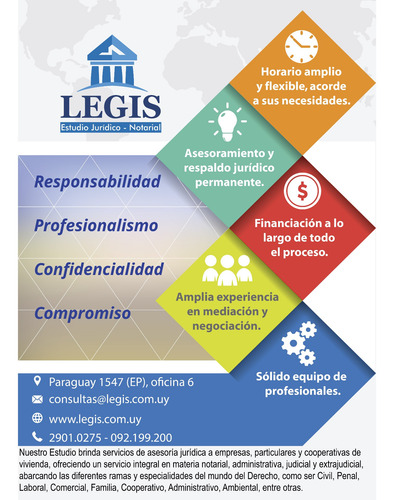 Imagen 3 de 4 de Estudio Jurídico Notarial - Financiación Hasta En 12 Cuotas.