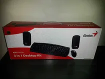 Comprar Kit Genius Kms U110 Teclado, Mouse Óptico Ps2, Cornetas