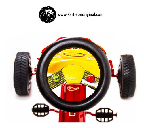Montable De Pedales Go Kart Mustang Formula 1 Negro