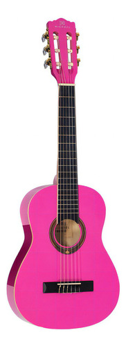 Violão Michael Infantil Vm11e Pk Pink Tamanho 1/2 Cor Rosa Orientação Da Mão Destro