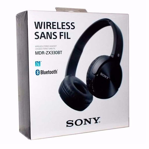 Audífonos Sony Bluetooth Mdr-zx330bt Recargables Con Usb