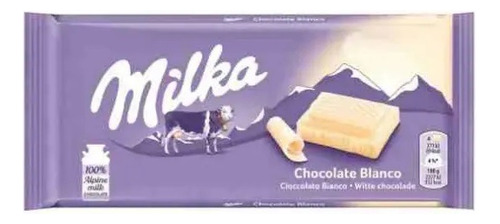 Tableta Milka Chocolate Blanco 100gr