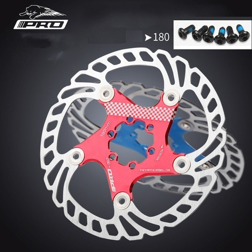 Disco-rotor Para Freno De Bicicleta 180mm Nuevos C/tornillos