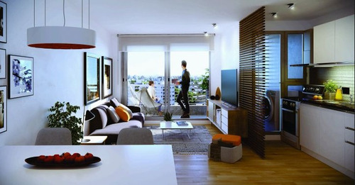 Imagen 3 de 6 de Espectacular Apto A Estrenar 1 Dormitorio La Blanqueada!