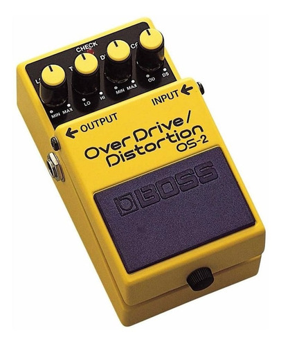 Pedal De Efecto Boss Os 2 Over Drive Distorsion Pedal