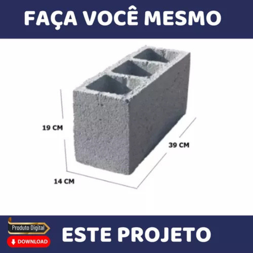 4 Projetos P/ Fazer Blocos Cimento Concreto Poedeira +bônus