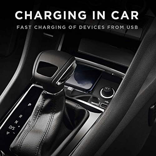 Cable Usb C Ultracorto, 5.5 Pulgadas, Conector Posterior Usb