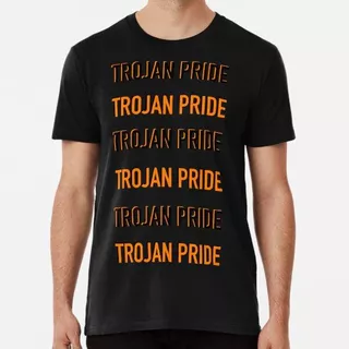 Remera ¡diseño En Capas Para Resaltar Su Orgullo Troyano En