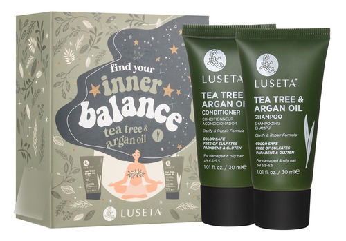 Set Shampoo Yacondicionador Arbolde Té Y Menta Luseta