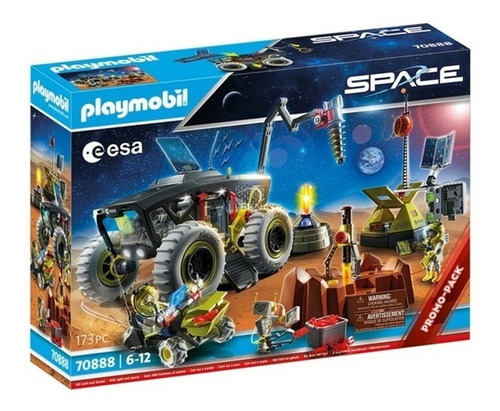 Playmobil Expedición A Marte Con Vehículos 70888