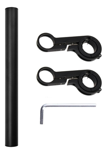 Extensión De Manillar Doble Aluminio 11.8 Para Bicicleta Color