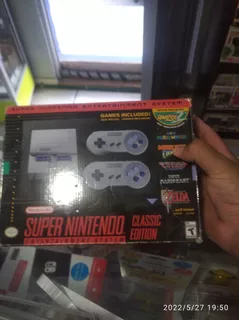 Mini Super Nintendo Original Y En Perfecto Estado - Ulident