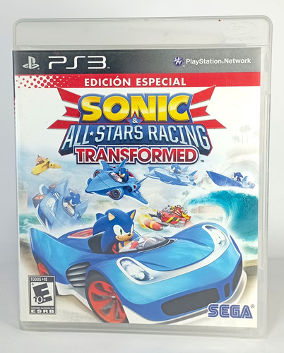 Sonic All Stars Racing Transformed Para Ps3 
