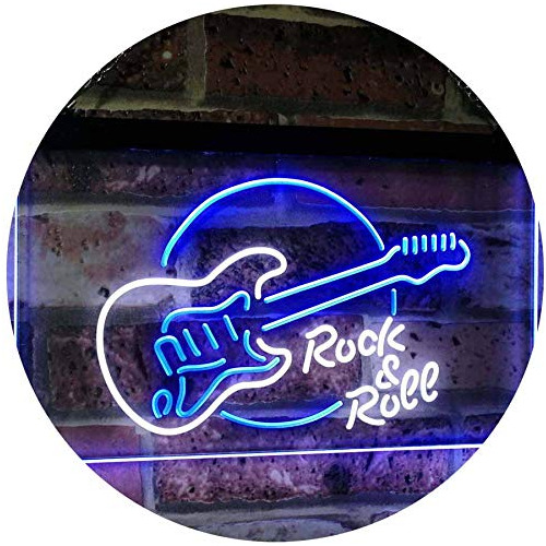 Rock & Roll Guitarra Electrica Banda Musica Habitacion Doble