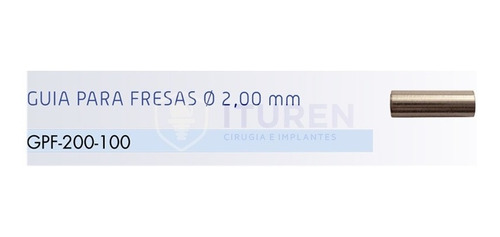 Guía Para Fresas Ø2,00mm Byw Implantes - Odontología