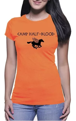 Camiseta Masculina Acampamento Meio Sangue Percy Jackson Camp Half Blood  4550 (P)