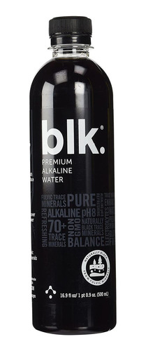 Blk Beverages - Agua De Manantial Enriquecida Con Ácido Fúlv