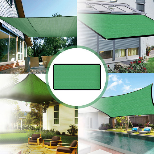 Malla Sombra Con Protección Uv 3x4 M Para Jardín Y Patio Color Fix