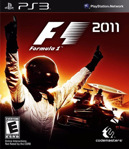Juego de Fórmula 1 2011 F1 Playstation 3 Ps3 Physical Media Portugal