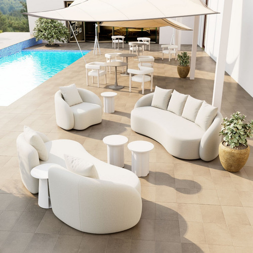 Sofa Exterior Sunny Isles Beige Këssa Muebles