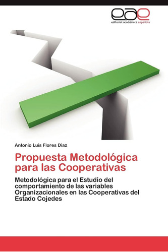 Libro: Propuesta Metodológica Para Las Cooperativas: Metodol