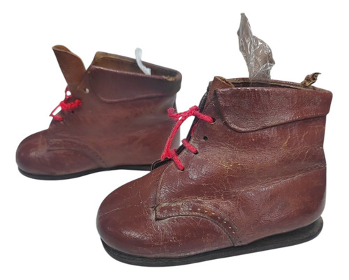 Antiguos Zapatos De Niño (Usado)