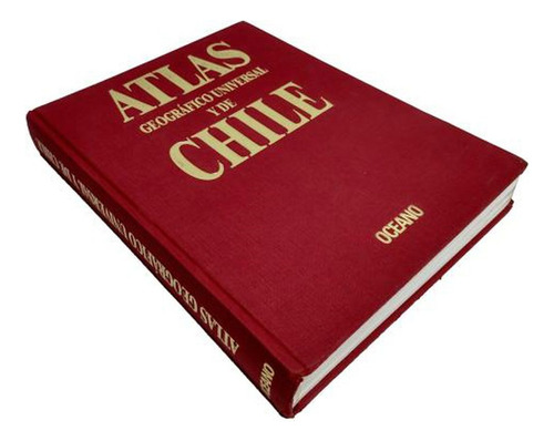 Libro Atlas Geográfico Universal Y De Chile Tapa Dura Oceano