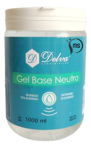 Gel Base Neutro Delva Aparatologia Estetica/kinesiologia 1kg