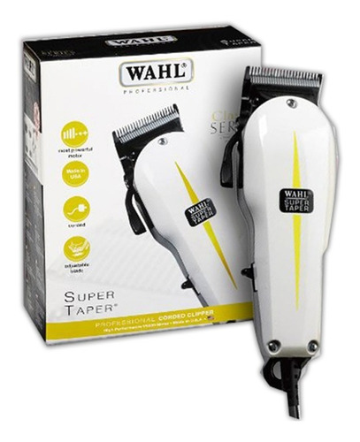 Maquina De Cortar Pelo Wahl Super Taper Profesional Barbería