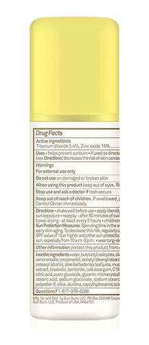 Baby Bum Mineral Spf 50 Roll-on Sunscreen | Vegan And Reef F