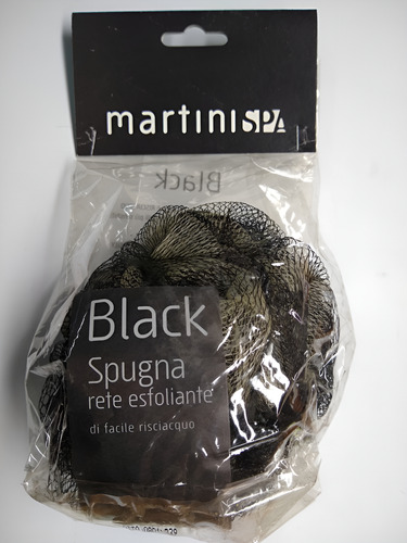 Esponja De Baño Quita Impurezas Exfolia Carbon Activado 4 Pz