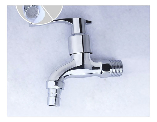 Grifo Montado En Pared Agua Fría Baño Lavabo Lavabo