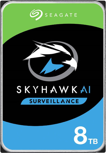 Disco Rigido Seagate Skyhawk Ai 8tb Hdd Sata 6gb/s 256mb