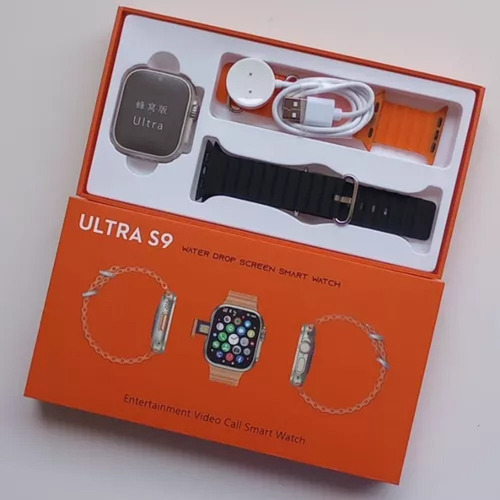 Smartwatch Ultra S9 / Chip / 64gb / Play Store / 2 Camaras